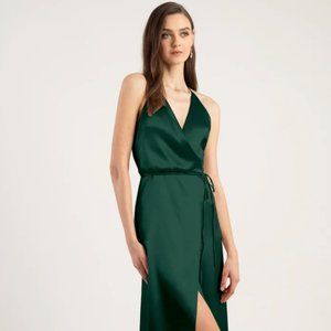 Jenny Yoo Lana Size 6 Emerald, brand new